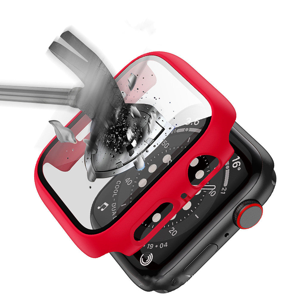 Frosted Tempered Film Integrated Case