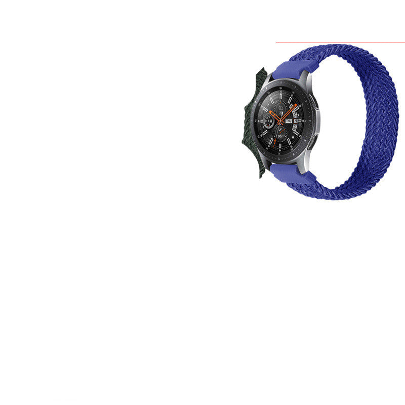 Samsung Watch Strap 20mm 22mm Stretch Single-Turn Nylon Strap