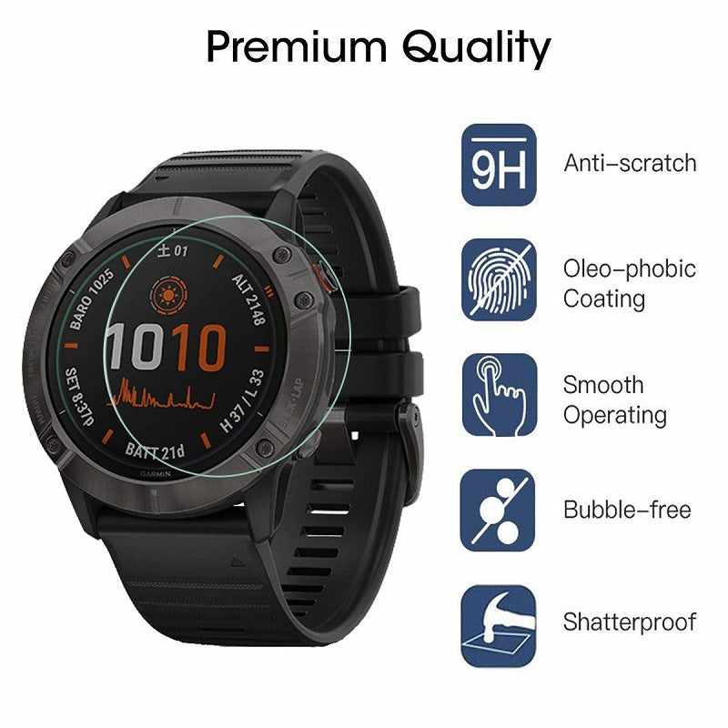Tempered Glass Garmin Fenix Pro Watch Screen Protector