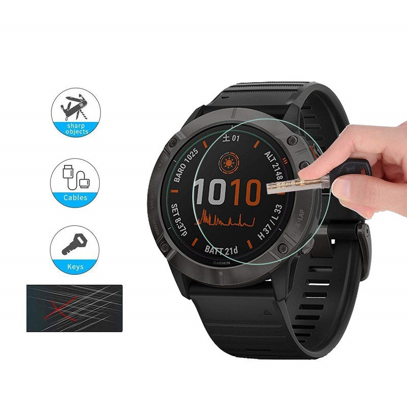 Tempered Glass Garmin Fenix Pro Watch Screen Protector