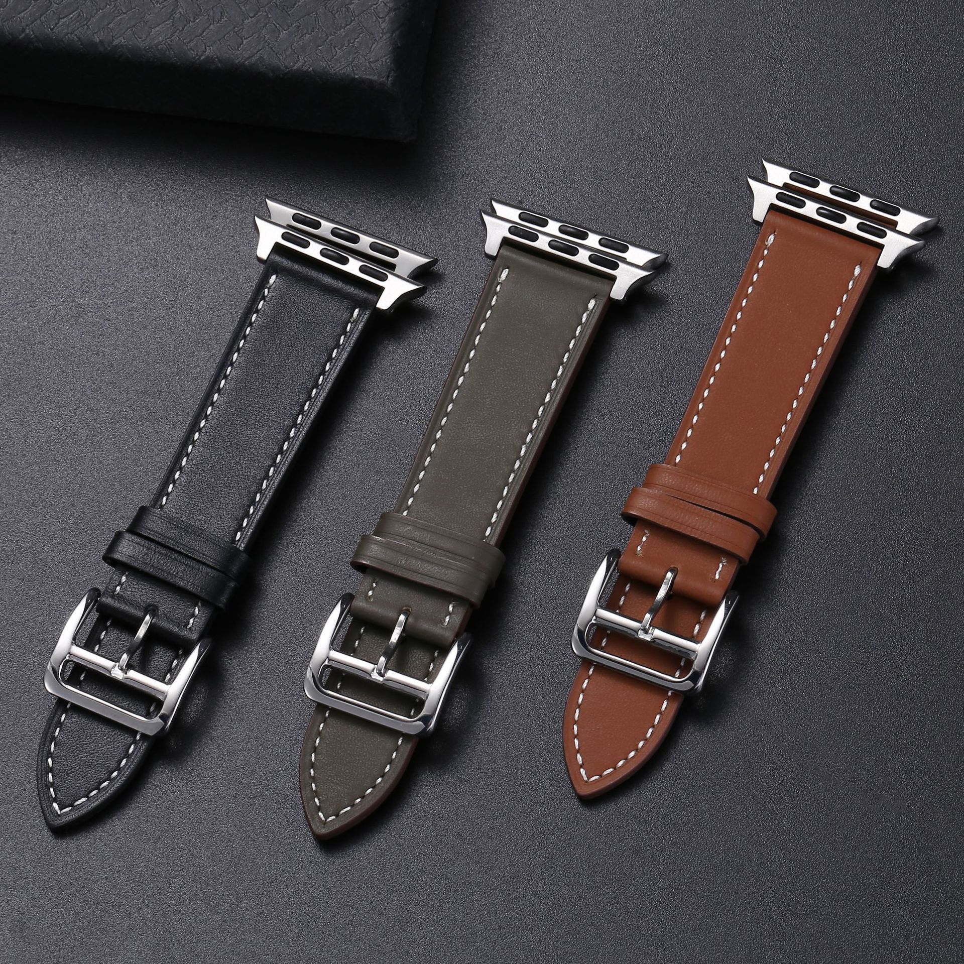 Casual Leather Watch Strap