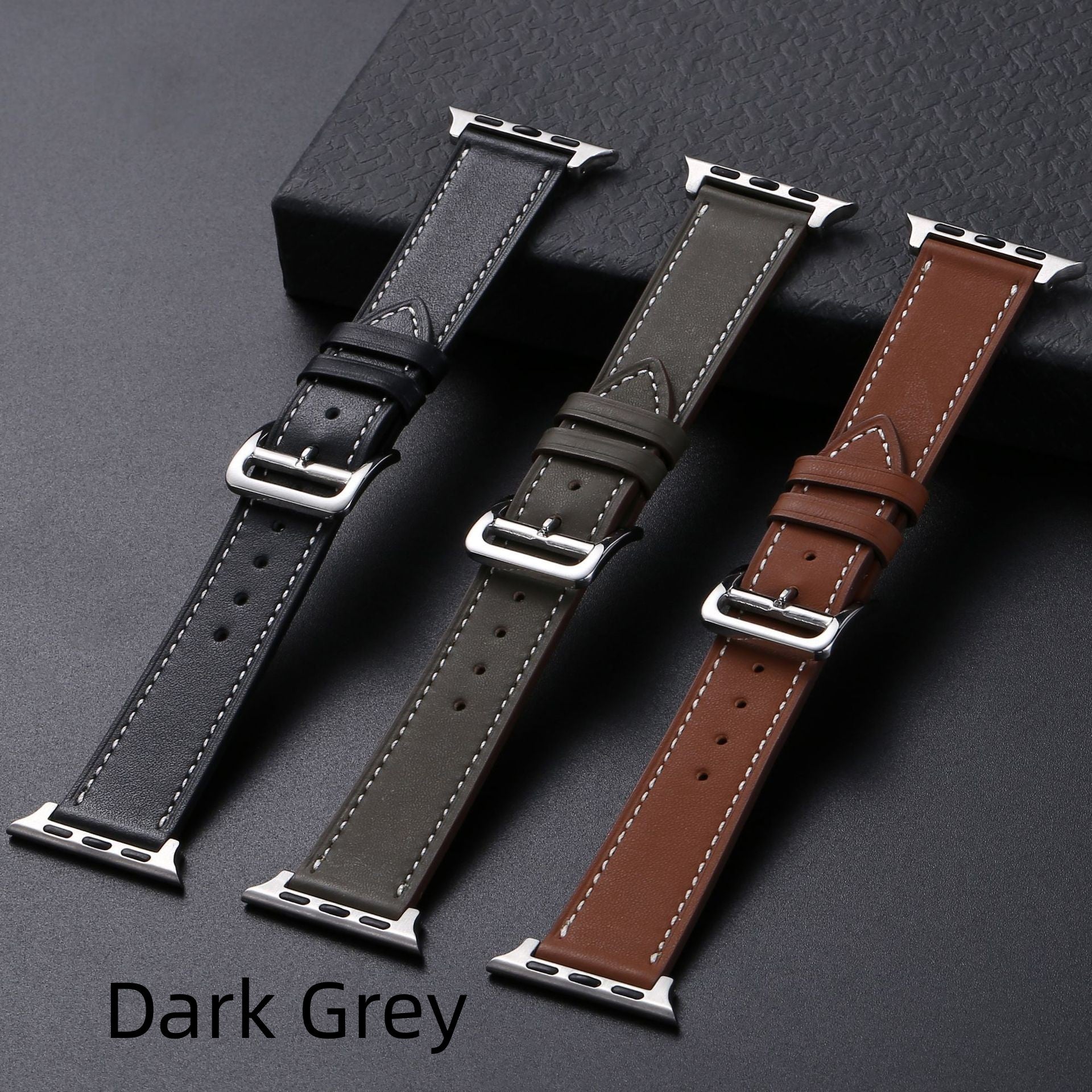 Casual Leather Watch Strap