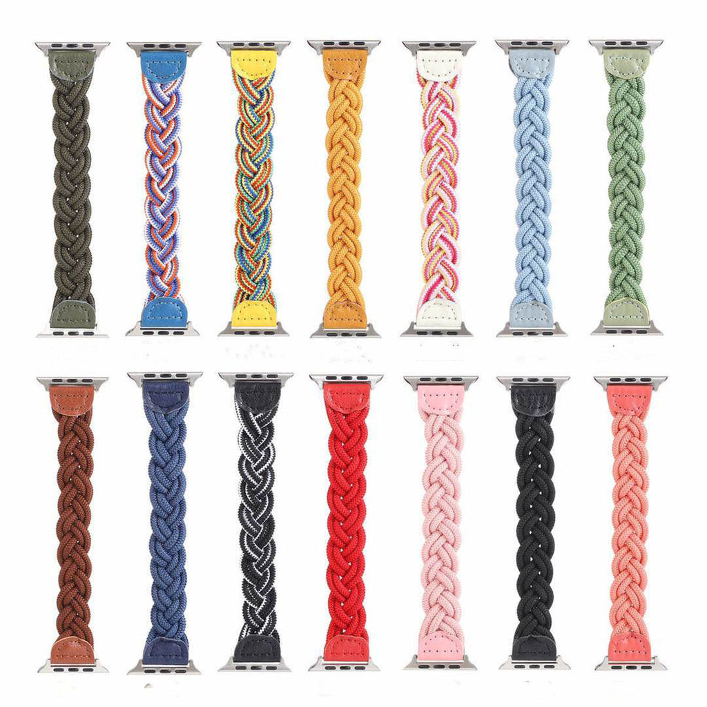 Nylon Elastic Woven Watch Strap